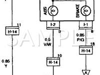 1999 Isuzu Amigo  2.2 L4 GAS Wiring Diagram