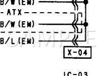 2002 Mazda Protege LX 2.0 L4 GAS Wiring Diagram