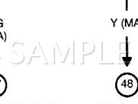 2002 Mazda B4000  4.0 V6 GAS Wiring Diagram
