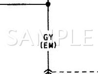 2003 Mazda PROTEGE5  2.0 L4 GAS Wiring Diagram