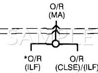 2004 Mazda B3000  3.0 V6 GAS Wiring Diagram