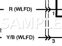2005 Mazda B3000  3.0 V6 GAS Wiring Diagram