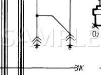 1986 Mazda 626  2.0 L4 GAS Wiring Diagram