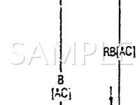 1987 Mazda 626  2.0 L4 GAS Wiring Diagram
