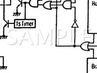 1987 Mazda 626  2.0 L4 GAS Wiring Diagram