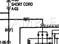 1987 Mazda 626  2.0 L4 GAS Wiring Diagram