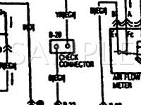 1987 Mazda 626  2.0 L4 GAS Wiring Diagram