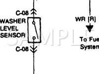 1988 Mazda 323  1.6 L4 GAS Wiring Diagram