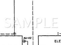 1989 Mazda 323  1.6 L4 GAS Wiring Diagram