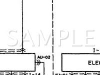 1989 Mazda 323  1.6 L4 GAS Wiring Diagram