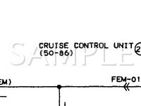 1989 Mazda 323  1.6 L4 GAS Wiring Diagram