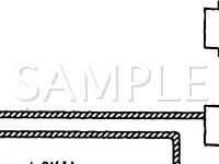 1989 Mazda 626  2.2 L4 GAS Wiring Diagram