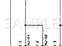 Repair Diagrams for 1990 Mazda B2200 Engine, Transmission, Lighting, AC