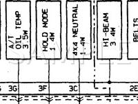 1990 Mazda B2600  2.6 L4 GAS Wiring Diagram