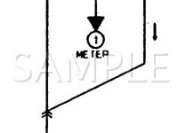 1990 Mazda Protege SE 1.8 L4 GAS Wiring Diagram