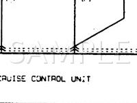 1990 Mazda Protege LX 1.8 L4 GAS Wiring Diagram