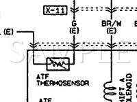 1992 Mazda B2600  2.6 L4 GAS Wiring Diagram