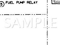 1993 Mazda B2600  2.6 L4 GAS Wiring Diagram