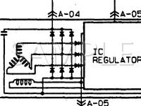 1993 Mazda Protege DX 1.8 L4 GAS Wiring Diagram