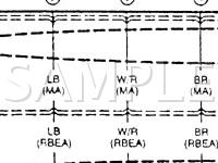1996 Mazda B3000  3.0 V6 GAS Wiring Diagram