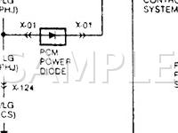 1996 Mazda B3000  3.0 V6 GAS Wiring Diagram