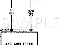 1996 Mazda Protege LX 1.5 L4 GAS Wiring Diagram
