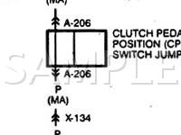 1997 Mazda B2300  2.3 L4 GAS Wiring Diagram