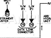 1997 Mazda Protege DX 1.5 L4 GAS Wiring Diagram