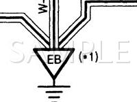 2002 Toyota Corolla  1.8 L4 GAS Wiring Diagram