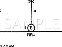 2004 Toyota Avalon XLS 3.0 V6 GAS Wiring Diagram