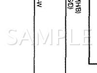2004 Toyota Echo  1.5 L4 GAS Wiring Diagram