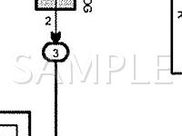 2004 Toyota Prius  1.5 L4 ELECTRIC/GAS Wiring Diagram