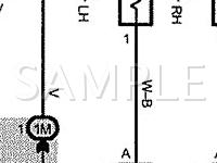 2004 Toyota Prius  1.5 L4 ELECTRIC/GAS Wiring Diagram