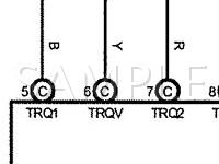 2004 Toyota Prius  1.5 L4 ELECTRIC/GAS Wiring Diagram