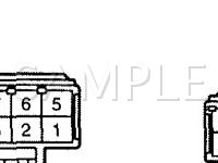 2004 Toyota Sienna  3.3 V6 GAS Wiring Diagram