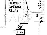 2004 Toyota Tacoma  2.4 L4 GAS Wiring Diagram