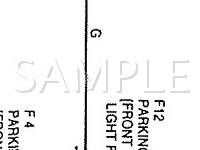2004 Toyota Tundra  3.4 V6 GAS Wiring Diagram
