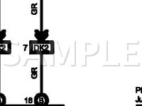 2005 Toyota Avalon Touring 3.5 V6 GAS Wiring Diagram