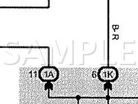 2005 Scion XA  1.5 L4 GAS Wiring Diagram