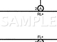 2005 Scion XA  1.5 L4 GAS Wiring Diagram