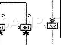 2005 Scion XB  1.5 L4 GAS Wiring Diagram