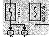2005 Scion XB  1.5 L4 GAS Wiring Diagram