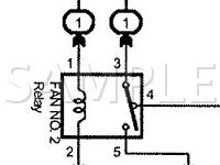 2005 Scion XB  1.5 L4 GAS Wiring Diagram