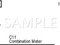 2006 Toyota Matrix XRS 1.8 L4 GAS Wiring Diagram