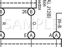 2006 Toyota Sienna LE 3.3 V6 GAS Wiring Diagram