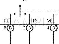 2006 Toyota Sienna XLE 3.3 V6 GAS Wiring Diagram