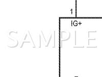 2006 Toyota Tacoma  2.7 L4 GAS Wiring Diagram