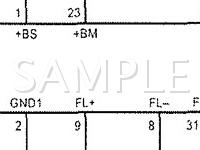 2006 Scion TC  2.4 L4 GAS Wiring Diagram