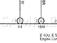 2007 Scion TC Spec 2.4 L4 GAS Wiring Diagram