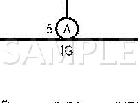 2007 Toyota Tacoma  2.7 L4 GAS Wiring Diagram